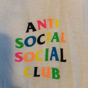 Anti social social club tee